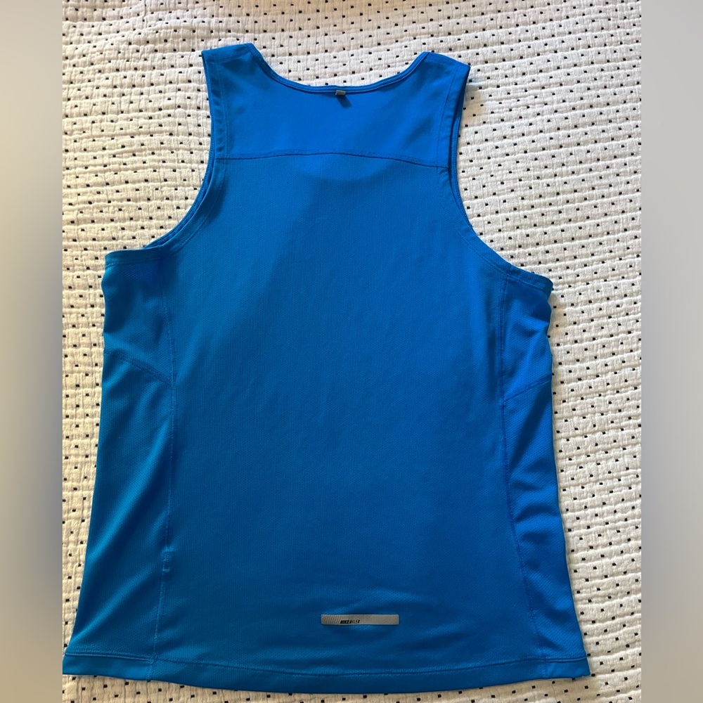 Nike Blue Dri-FIT Performance Tank Top - Picture 2 of 2